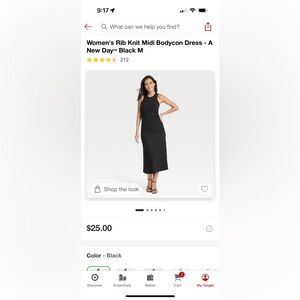 Target dress. Medium. A new day.